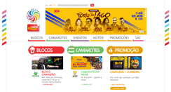 Desktop Screenshot of home.centraldocarnaval.com.br
