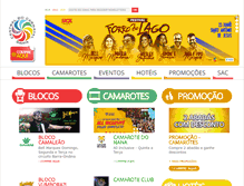 Tablet Screenshot of home.centraldocarnaval.com.br
